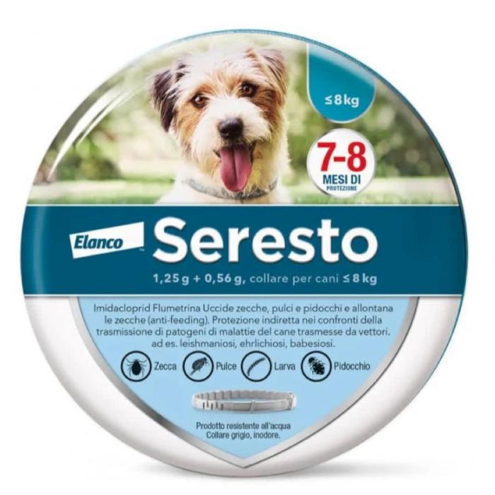 Seresto Collare Antiparassitario per Cane fino a 8 kg